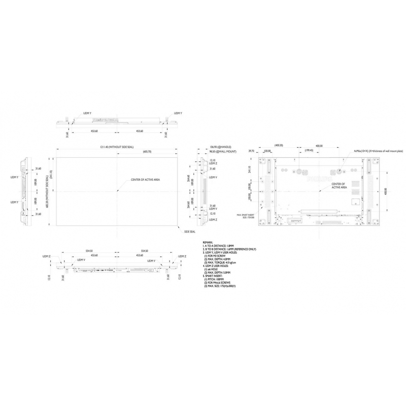 panel-dlya-videosteny-philips-55-55bdl4007x-00-1
