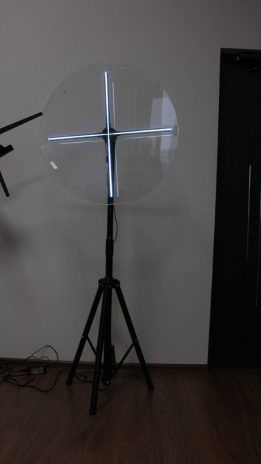 zashitnyy-korpus-kruglyy-dlya-golograficheskogo-ventilyatora-dsee-65h-x